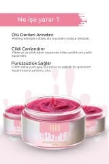 Çilek Ve Hibiscus Tanecikli Yenileyicii,arındırıcı Batık Ve Çilek Görünümü Karşıtı Peeling 250ml