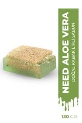 Need Doğal Kabak Lifli Aloe Vera Sabun 130 gr