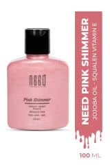 Pink Shimmer Işıltı Veren Saç Ve Vücut Yağı - 100 ml