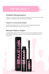Maxi Long Ekstra Hacim ve Uzunluk Veren Maskara